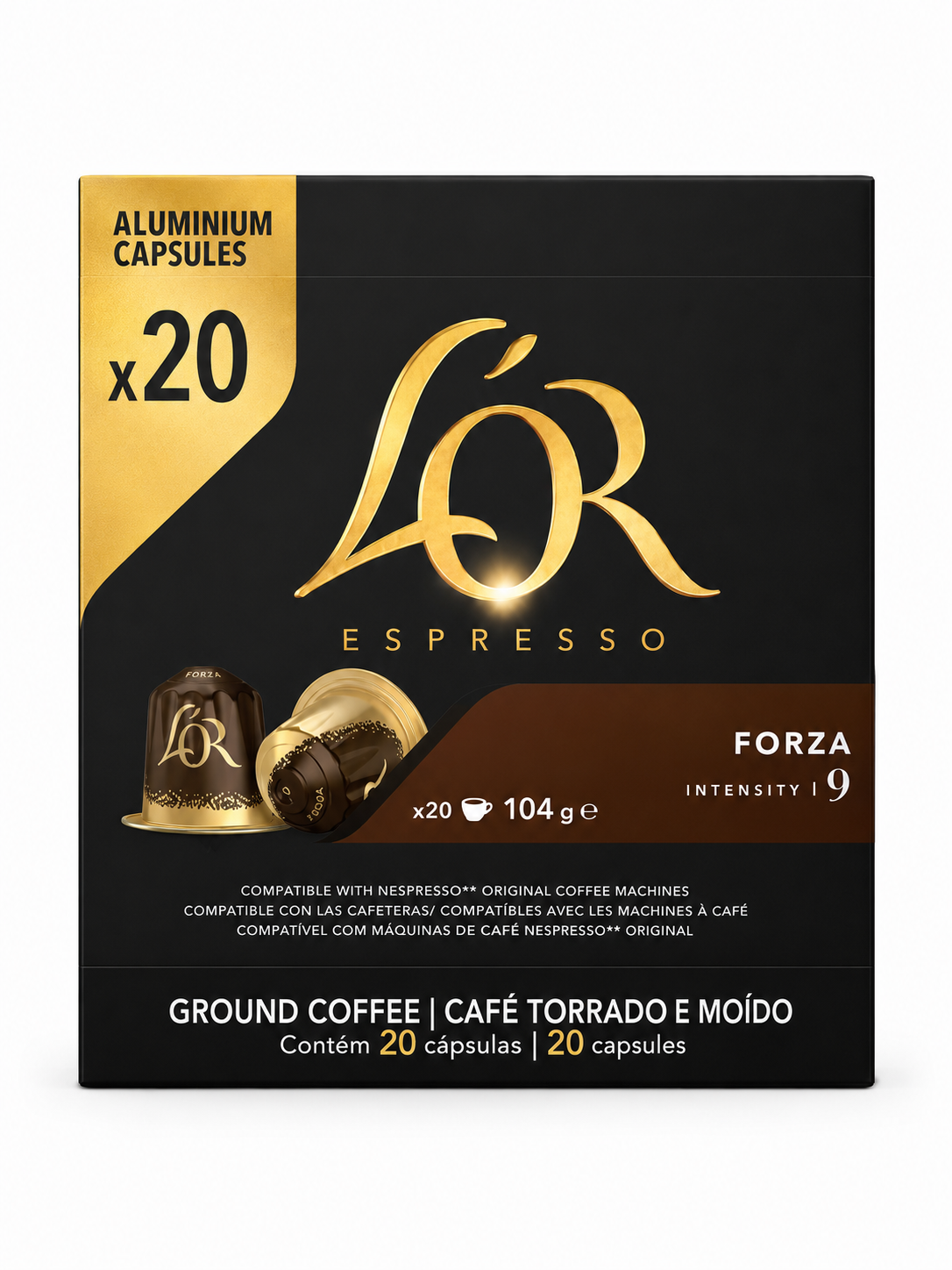 کپسول قهوه L'OR اسپرسو فورزا آلومینیومی
